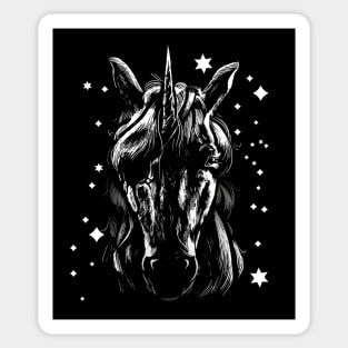 Believe In Magic Unicorn Sticker